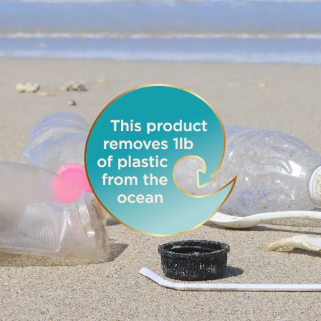 Product Removes 1lb of plastic from the ocean