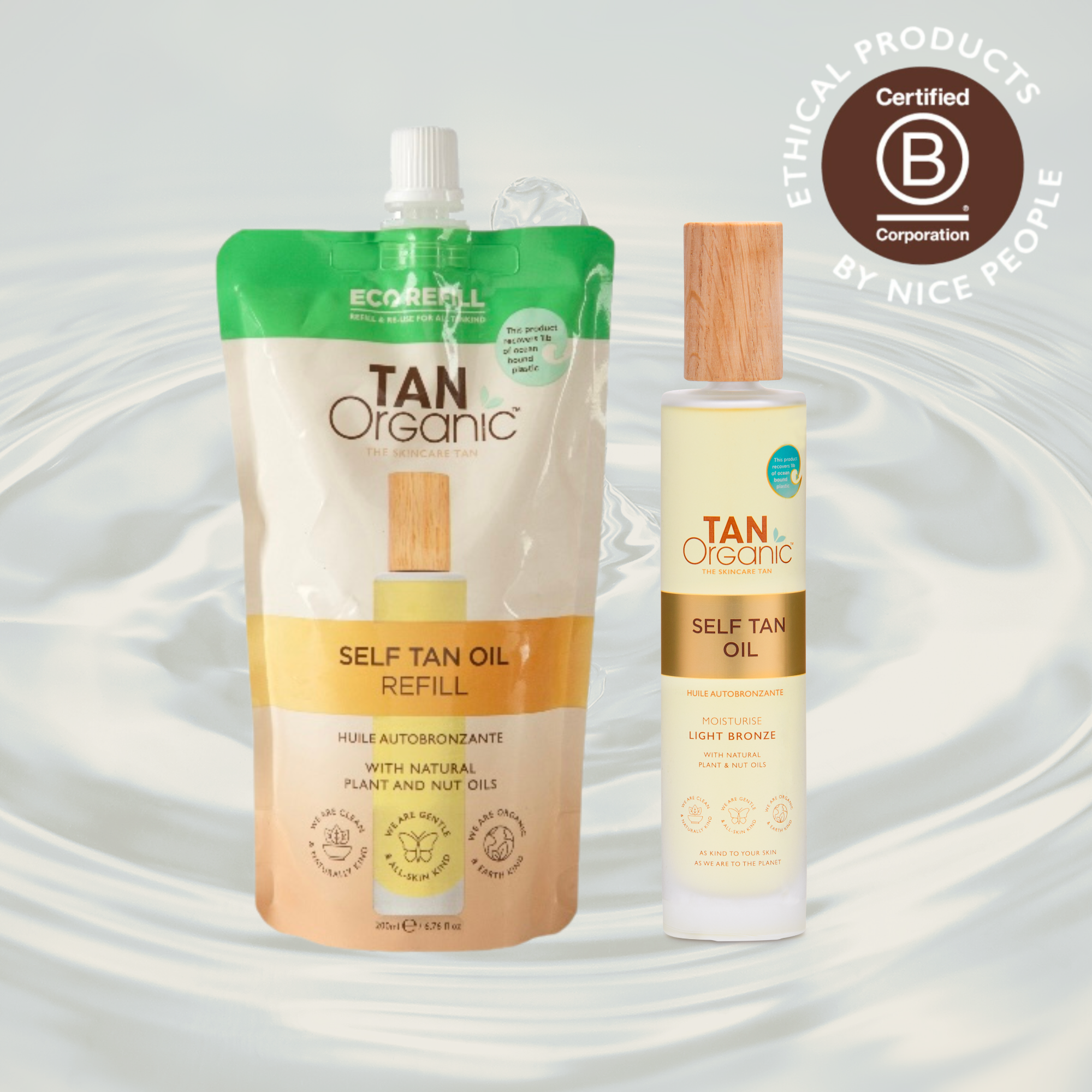 TanOrganic Eco Refill- Self Tan Oil - 200ml