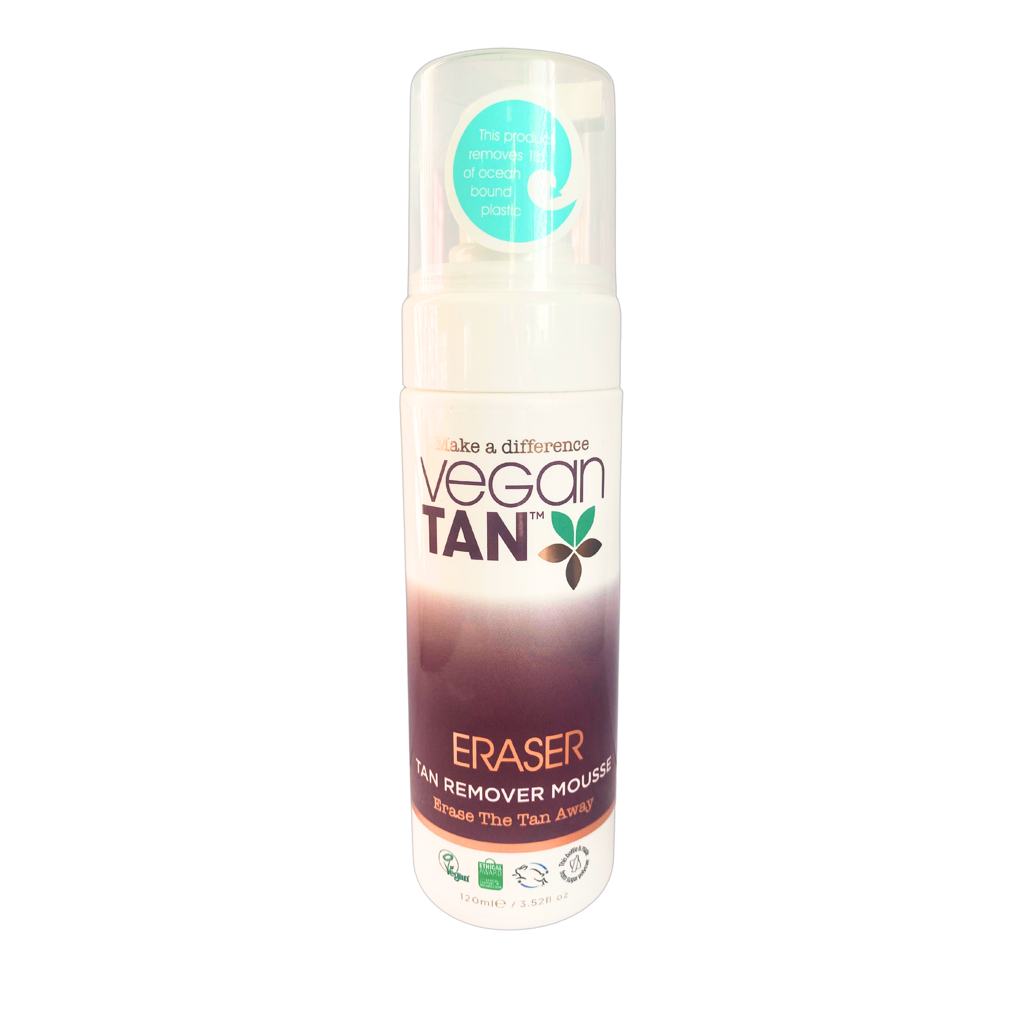 VEGANTAN TANERASER MOUSSE 120ML