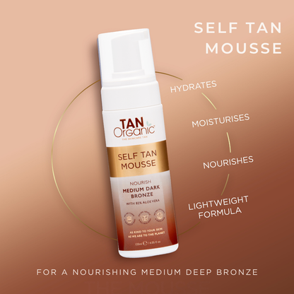 TanOrganic Self Tan Mousse - 120ml