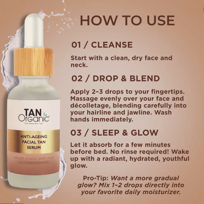 TanOrganic Anti-Ageing Facial Tan Serum