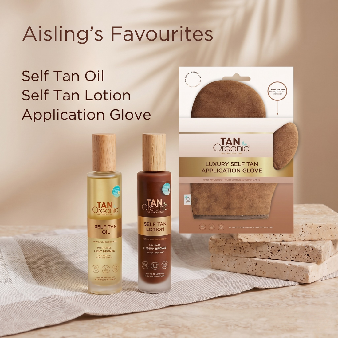 TanOrganic Aisling’s Favourites Self Tan Bundle