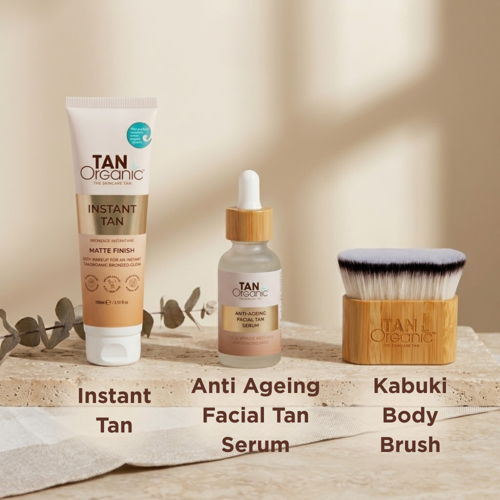 The RTÉ Glow Edit - Instant Tan, Facial Serum &amp; Kabuki Brush