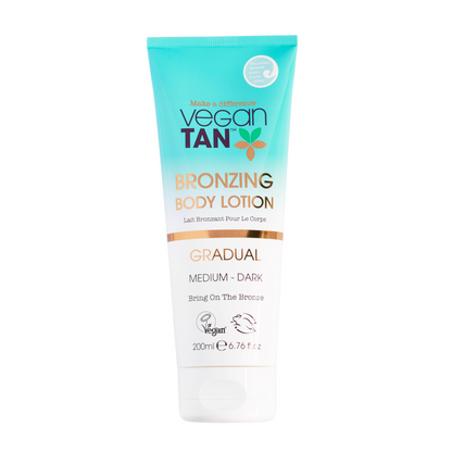 VEGANTAN BRONZING BODY LOTION GRADUAL 200ML MEDIUM-DARK