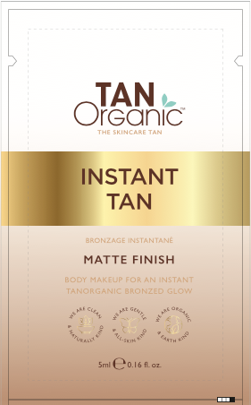 TanOrganic Instant Tan Matte 5ml Sachet